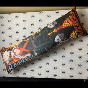 My Hero Academia Anime Manga Character Bakugo Two Sided Body Pillow